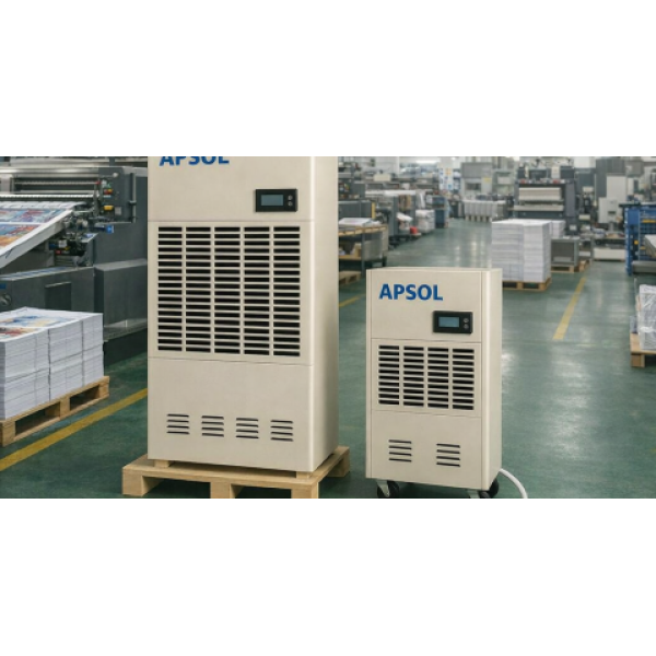 GIẢI PHÁP CHỐNG ẨM MỐC, CO GIẤY VÀ LEM MỰC VỚI MÁY HÚT ẨM APSOL